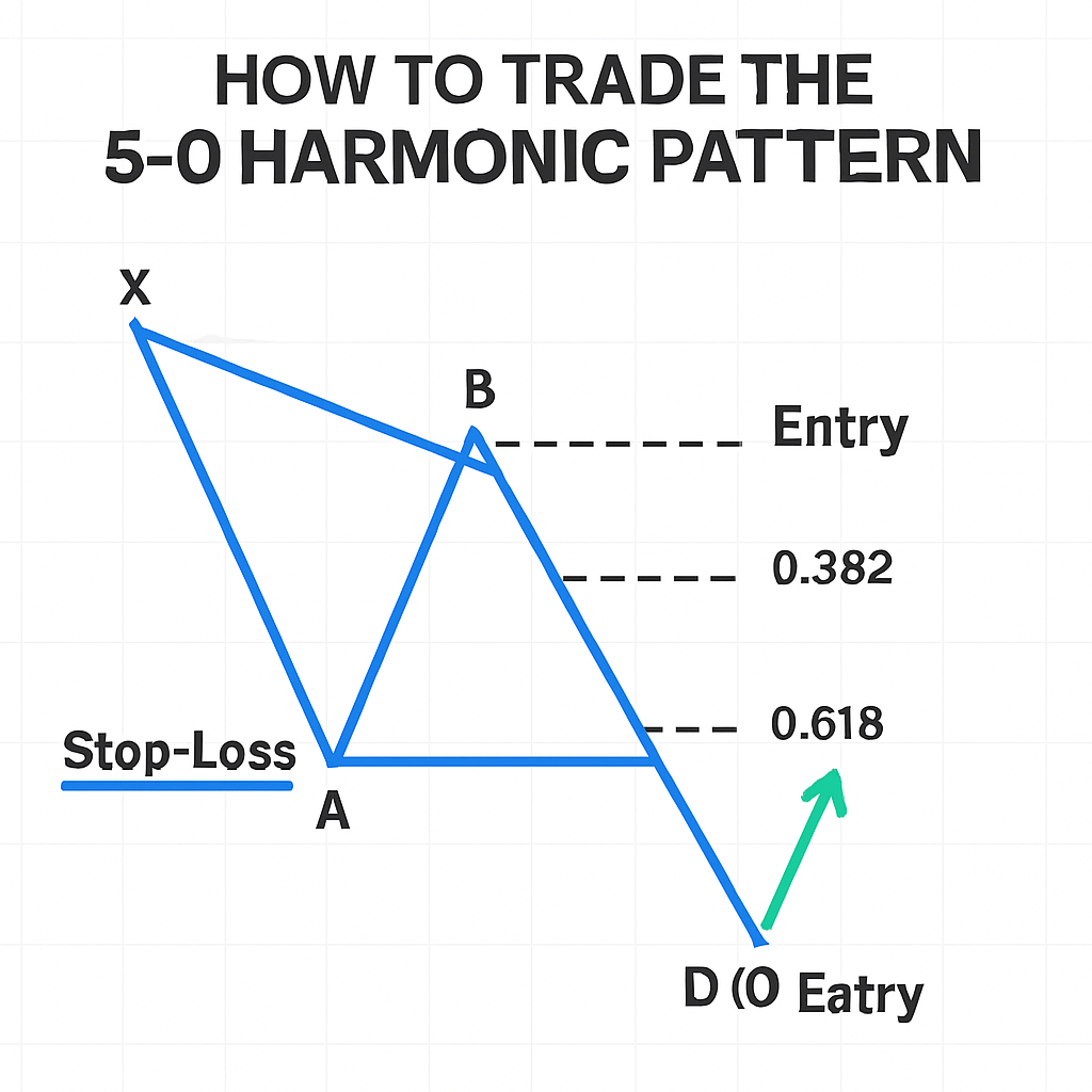 Trading 5-0 Harmonic Pattern - Entry and Exit