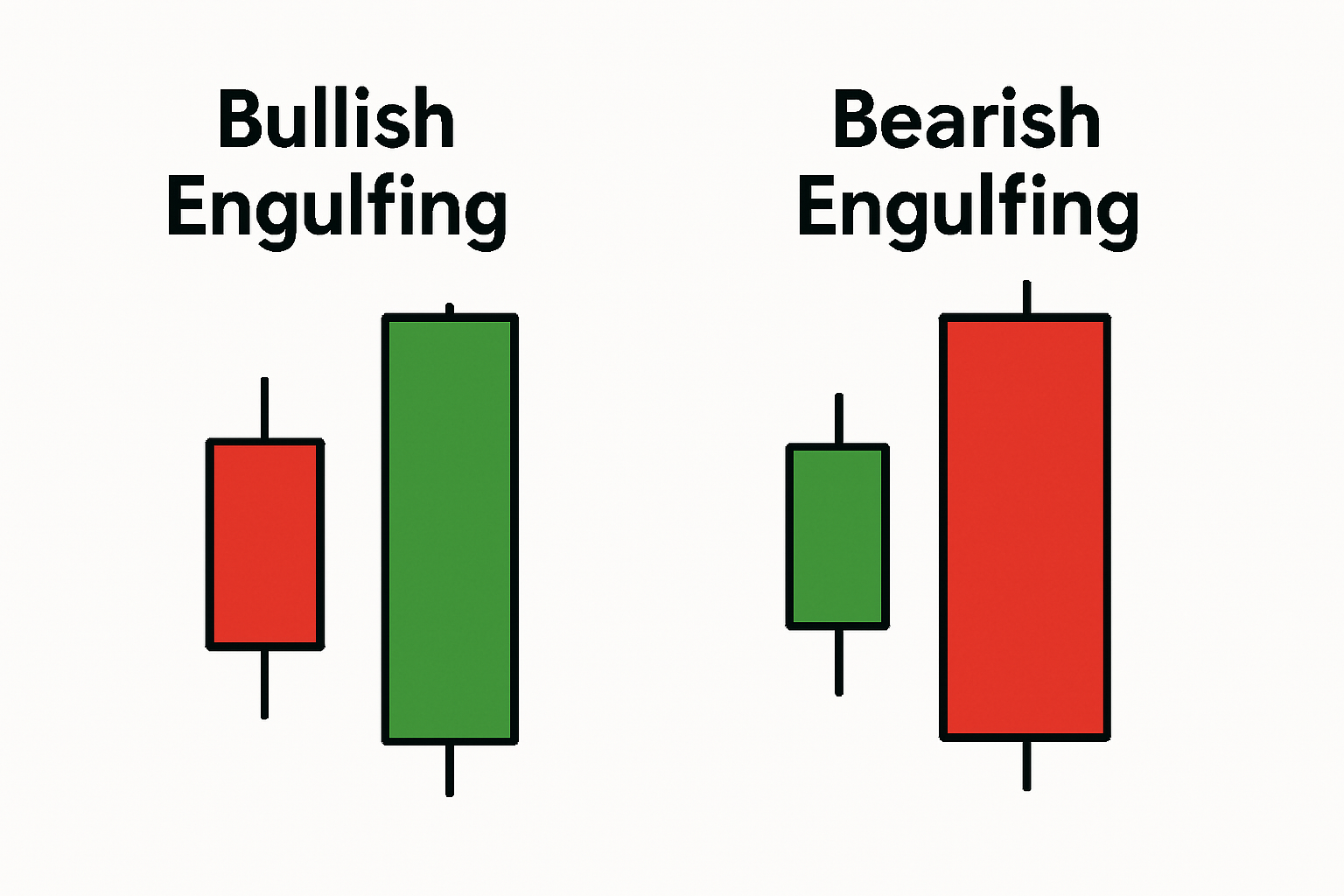 Bullish and Bearish Engulfing Patterns Overview