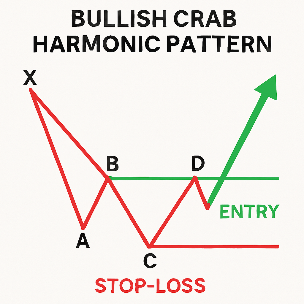 Bullish Crab Pattern Example