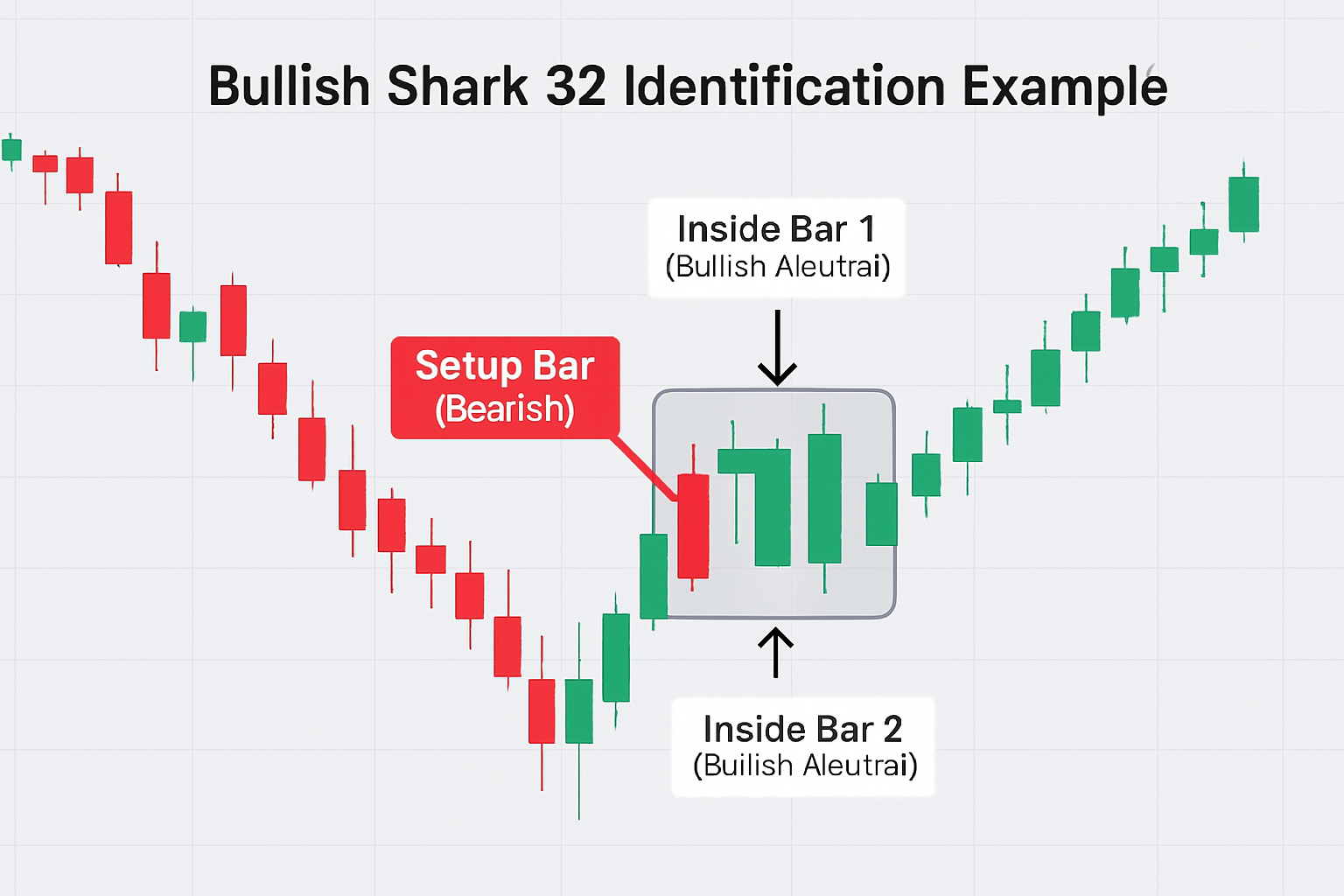 Bullish Shark 32 Identification Example