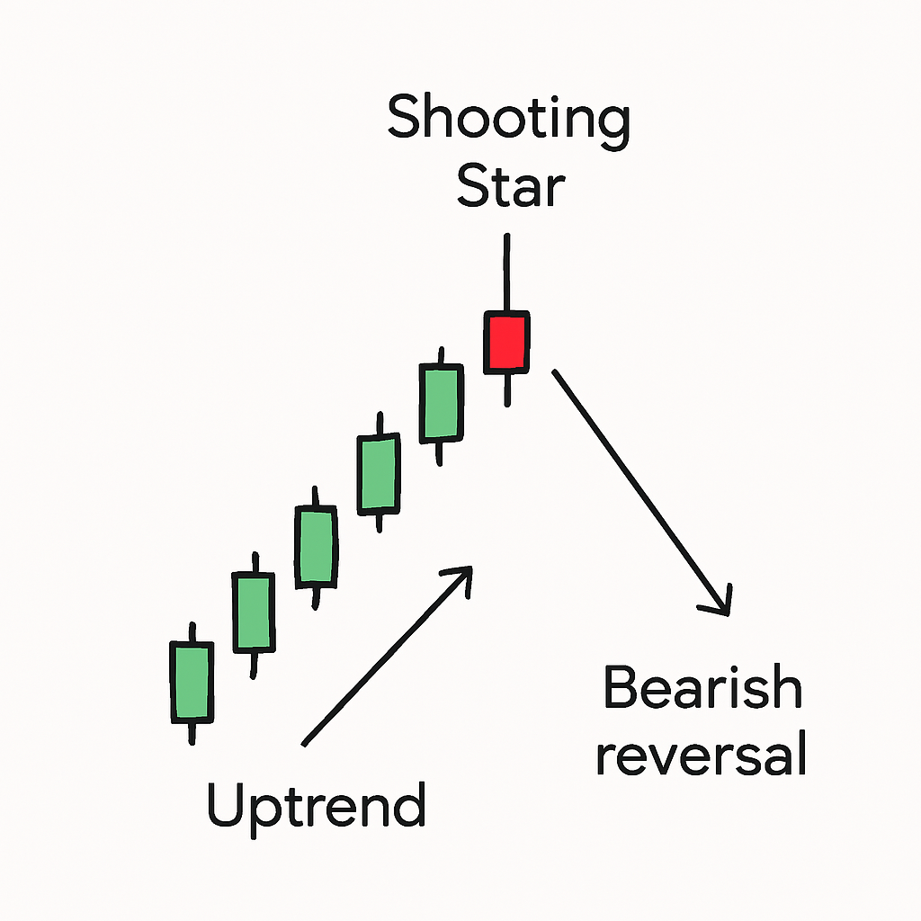 Shooting Star Candlestick Pattern