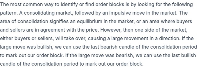 Order Blocks (OB) Explained